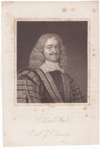 antique portrait from Pepys Diary